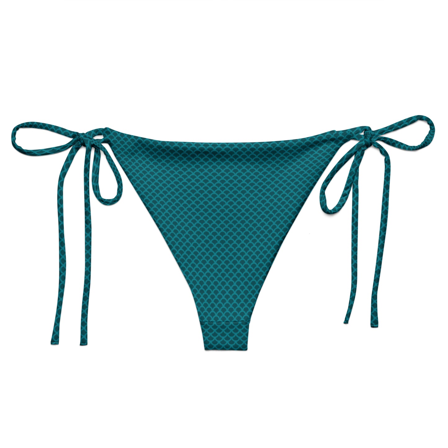 Mermaid recycled string bikini bottom