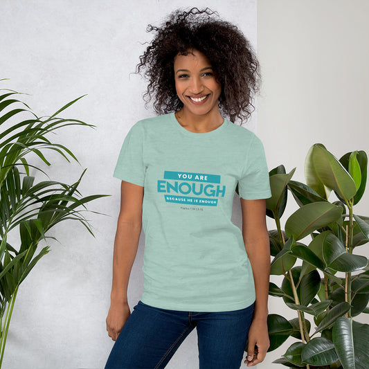 You are enough scripture soft tee