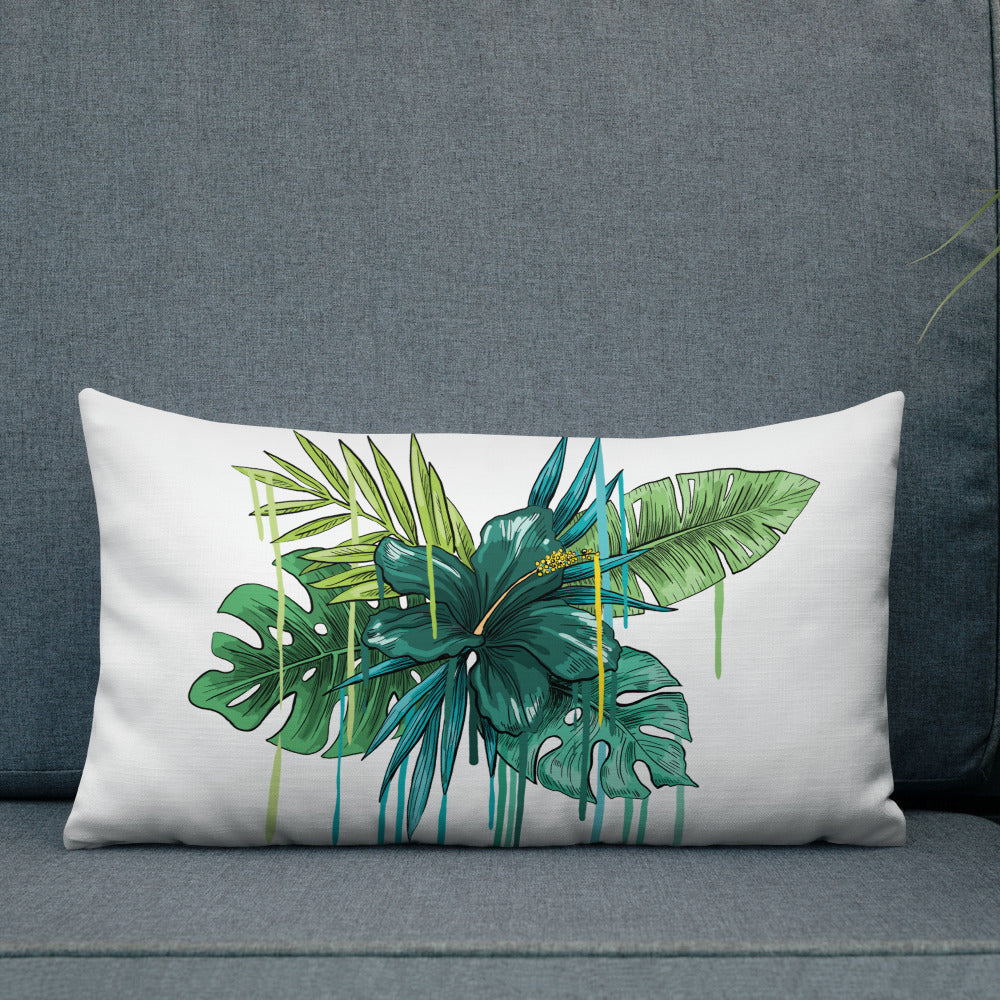 Jungle graffiti Premium Pillow