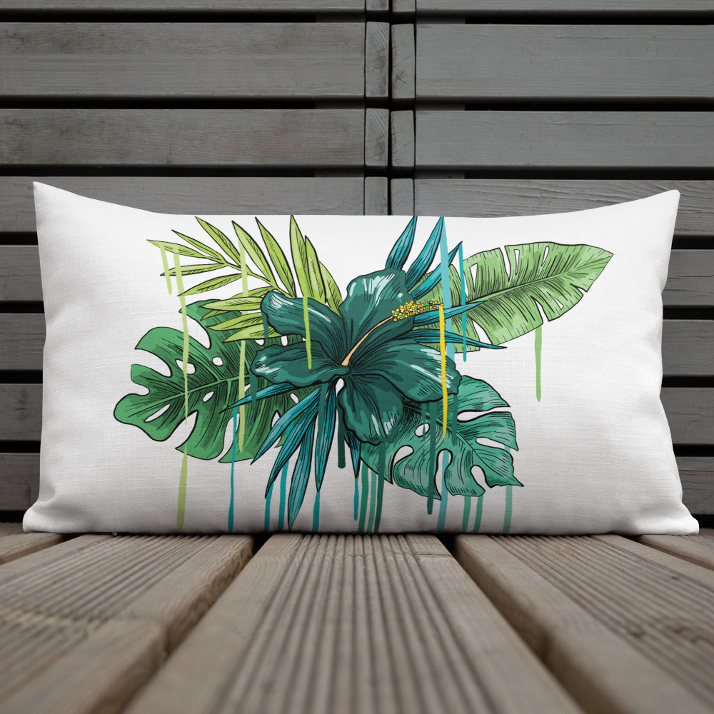 Jungle graffiti Premium Pillow