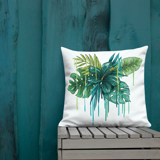 Jungle graffiti Premium Pillow