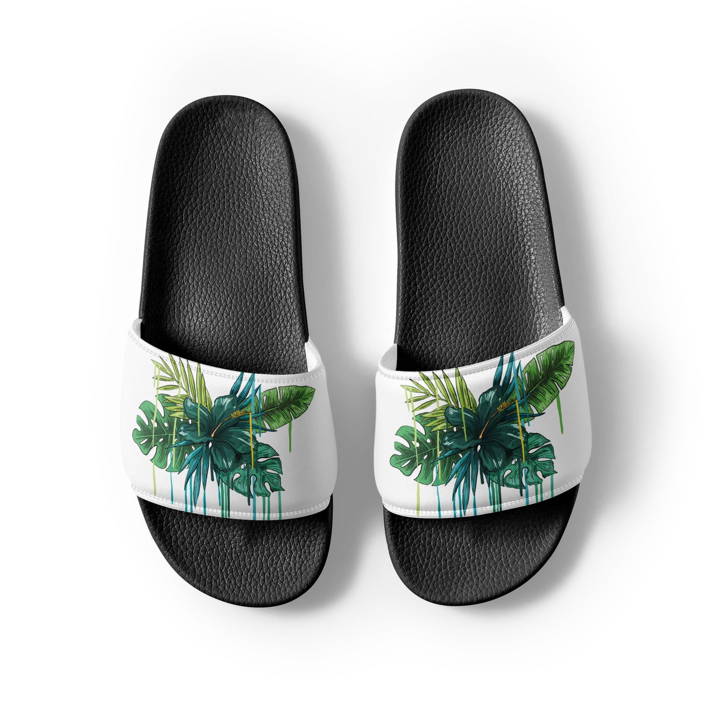 jungle graffiti Women's slides